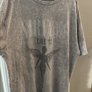 NIRVANA Vintage Gray Angel Tee